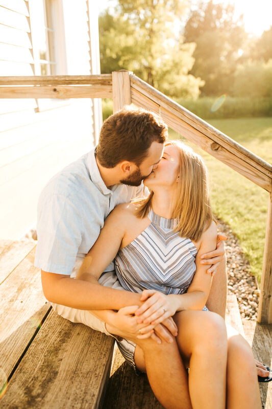 summer engagement session mn