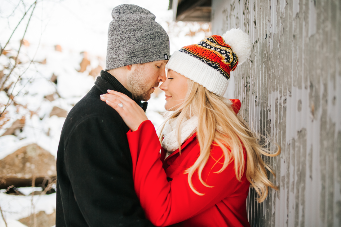 Winter Engagement session MN